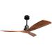 Baytocare Wood Ceiling Fan With Lights 3 Wood Fan Blade Ceiling Fans Solid Walnut