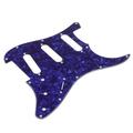 Uxcell Guitar Pickguard 3 Single Coil Pickup Star Pickguard for ST SQ Electric Guitar Dark Blue