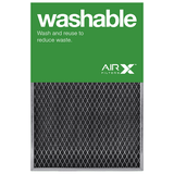 AIRx Filters Washable 16x25x1 Permanent Air Filter MERV 1 Heavy Duty Steel Mesh Filter Replacement to Replace Filtrete Basic Filter 1-Pack