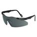 Magnum Mini Safety Eyewear Smoke Polycarbonate Anti-Scratch Lenses Black Frame - 1 EA (412-19824)