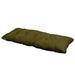 Vargottam Indoor/Outdoor Bench CushionWater Resistant Tufted Patio Seating Lounger Bench Swing Cushion-51 L x 19.5 W x 5 H- Olive Green