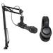 Audio Technica AT2005USBPK Podcast Podcasting Kit w/ Microphone+Headphones+Boom