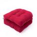 RANMEI 2 Pcs U Shaped Cushion Sofa Rattan Chair Cushion Outdoor/Indoor Terrace Cushion Red