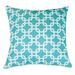 Majestic Home Goods Teal Links Indoor / Outdoor Pillow - 24L x 24W in.