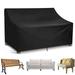 DONGPAI Outdoor Bench Cover Patio Loveseat Cover Durable Patio Furniture Cover Waterproof Outdoor Sofa Chair Cover 53 x 26 x 35