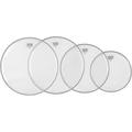 Remo Drumhead Resonant Pack 10 12 14 with 14 Hazy Snare-Side Drumhead Clear