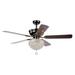 Warehouse of Tiffany Taliko 52 in. Indoor Ceiling Fan with Light