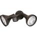 2 Light - 14 - PAR38 Exterior Flood Light w/Adjustable Swivel & Motion Sensor