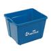 Global Industrial 14 Gallon Recycling Bin Blue Plastic