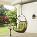 Modway Arbor Outdoor Patio Swing Chair Without Stand in Peridot