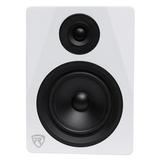 Rockville DPM5W 5.25 2-Way 150W White Active/Powered Studio Monitor Speaker