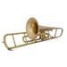 Trombone Bb Pitch Brass-With Hard Case And Mouthpiece Beginner Solid Songs