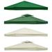 Jokapy 3x3M Garden Gazebo Top Cover Canopy Replacement Pavilion Roof 1/2 Tier