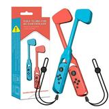 Golf Club for Nintendo Switch/Switch OLED Mario Golf Games Accessories Controller Grip for Mario Golf Super Rush