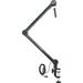 Gator GFWMICBCBM4000 Professional Broadcast Boom Mic Stand W/ Led Light