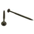 Cabentry Brand | Wood Screws | Round Washer Head | Phillips Square Drive | #8 | 3/4 Inch | Deep Thread | Sharp Point | Dry Lube / Plain Finish | 1000 Pack