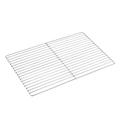 Homemaxs 1Pc Stainless Steel Barbecue Wire Mesh Multi-Purpose BBQ Grid Cooking Baking Rack Barbecue Grill for Outdoor Camping