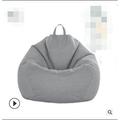 COUTEXYI 1pc Classic Sofa Chairs Lazy Lounger Bean Bag Storage Chair Indoor Outdoor for Home Garden Lounge Living Room