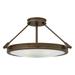 Hinkley Lighting - Four Light Semi-Flush Mount - Foyer - Collier - 4 Light