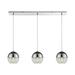 Elk Lighting - Three Light Pendant - Revelo - 3 Light Linear Mini Pendant in