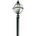 3 Light Outdoor Post Lantern with Traditional Inspirations 20.25 inches Tall By 12 inches Wide Bailey Street Home 147-Bel-1788613