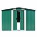 Suzicca Garden Shed 101.2 x117.3 x70.1 Metal Green