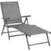 YRLLENSDAN Outdoor Chaise Lounge Chairs for Outside Pool Folding Lounge Chairs for Beach Outdoor Patio Chairs with Adjustable Reclining