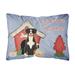 Carolines Treasures BB2792PW1216 Dog House Collection Entlebucher Canvas Fabric Decorative Pillow 12H x16W multicolor