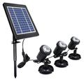 LED Pool Lights Waterproof Solar Powered Garden Pond Light Pathway Walkway Lawn Backyard Lighting Outdoor Landscape Lamp