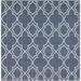 Artistic Weavers Alfresco Trellis Area Rug Denim 8 10 Square