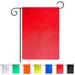 Vnanda 2Packs Garden Flag Pure Solid Color Garden Flag White Color Flag Garden Decoration Flag Indoor and Outdoor Flags Party Decoration Home Decoration DIY Double-Sided-12.6 x 18.5 x 0.39
