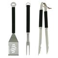 Mr. Bar-B-Q - Plastic Finger Grip 3 Piece Grilling Tool Set