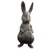 YUEHAO room decor home decor Resin Rabbit Outdoor Statues Ornament Decoration Garden Sculpture Easter Statues Decor Lovely Statues Animals Figurines For Garden Courtyard A