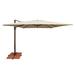 Simply Shade Bali Fabric Umbrella with Cross Bar Stand in Bronze/Antique Beige