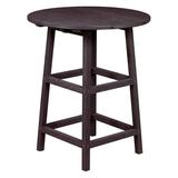 Captiva Casual Recycled Plastic Round Pub Height Patio Table