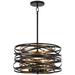 Minka Lavery - Vortic Flow - 5 Light Convertible Pendant in Contemporary Style -