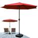 Labakihah Garden Terrace Courtyard Beach Swimming Pool Market Table 6 Rib Umbrella Placeme Folding Chair Mold