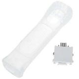 Wii Motion Plus Adapter with Silicone Cover Practical Sensor Accuracy Motion Enhancer Handle Accelerator New