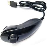 GDreamer Wii Nunchuck Black for Nintendo Wii nad Wii U Console Rmote