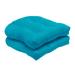 Outdoor Rounded Corners Chair Cushion Wicker Seat Cushion Indoor Seat Cushion -