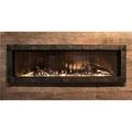 Empire 48 in. Contemporary Linear Direct Vent Fireplace Black Liner Propane - MF Remote