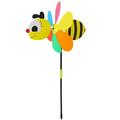 HLGDYJ New Sell 3D Large Animal Bee Windmill Wind Spinner Whirligig Yard Garden Decor