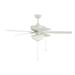 Craftmade Op211 Outdoor Pro Plus 52 5 Blade Indoor / Outdoor Led Ceiling Fan - White