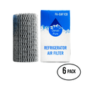 6-Pack Replacement for Electrolux EI27BS26JSB Refrigerator Air Filter - Compatible with Electrolux EAF1CB 46-9917 Fridge Air Filter