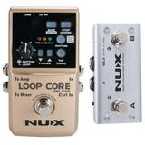NUX Loop Core Deluxe Guitar Looper 8 hours Loop Time 24-bit Audio w/Footswitch