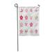 KDAGR Pink Flower Cherry Blossom Sakura Petal Branch Bloom Silhouette Garden Flag Decorative Flag House Banner 12x18 inch