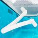 YLSHRF Pool Skimmer V Clips Butterfly Clip Resin Leaf Rake For Home Vacuum Head Pool Brush