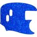 WD Custom Pickguard For Fender 1966-1983 USA Mustang Bass #28BU Blue Pearl/White/Black/White