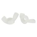 M3 Wing Nuts Butterfly Nut Nylon White 10 Pack