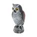 FAGINEY Owl Decoy Plastic Owls to Scare Birds Away Owl Scarecrows for Bird Control Bird Deterrent Garden Yard Outdoor